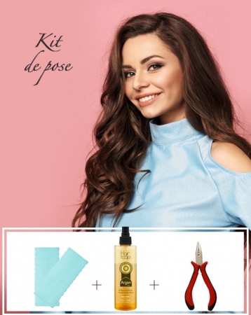 Kit d'extensions de cheveux à Bandes Adhésives - Exclusive