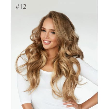 Extensions de cheveux naturels à bandes adhésives Revolution - Cheveux Indiens Blond Miel