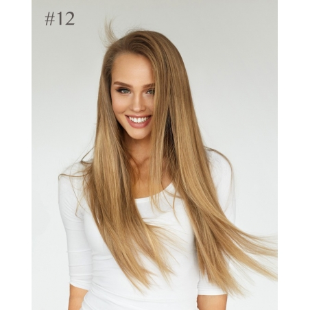 Extensions de cheveux naturels à bandes adhésives Revolution - Cheveux Indiens de couleur Blond Miel