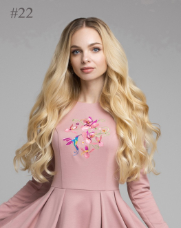 Extensions de cheveux naturels à clips gamme Exclusive Blond
