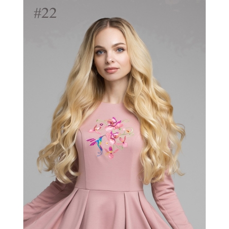 Extensions de cheveux naturels à clips gamme Exclusive Blond