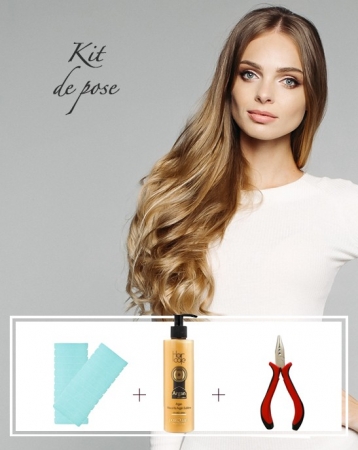 Kit d'extensions à bandes adhésives Révolution - Russe Luxe