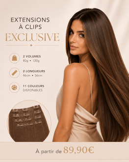 Toutes les extensions à clips Exclusive - cheveux naturels - Dream Extension